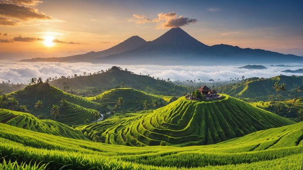 Découvrez l'île de Java: richesse culturelle et merveilles naturelles